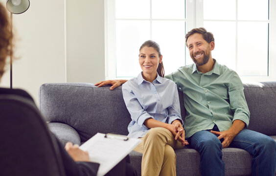 Couple in a therapy session